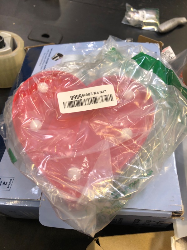 Photo 1 of TRONSBOO LED Marquee Sign Light Up Letters, Alphabet Light Up Letters Sign, Battery Powered LED Letter Lights for Night Light, Wedding, Birthday, Party, Christmas or Home Decor (Red Heart)