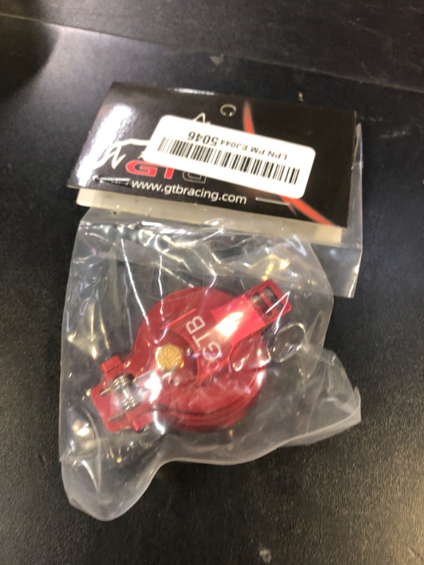 Photo 1 of GTBRacing CNC Aluminum New Fuel Gas Tank Cap for 1/5 RC Car HPI Baja 5b ss 5t 5sc losi 5ive t Upgrade Part (Red)