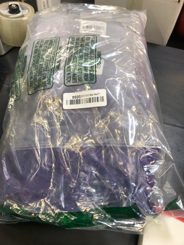 Photo 1 of YARGEZON 12 Pack 10 Ft Dark Purple Cheesecloth Table Runner Gauze Cheese Cloth for Bridal Baby Shower Wedding Decor ( 35 x 120 Inch )