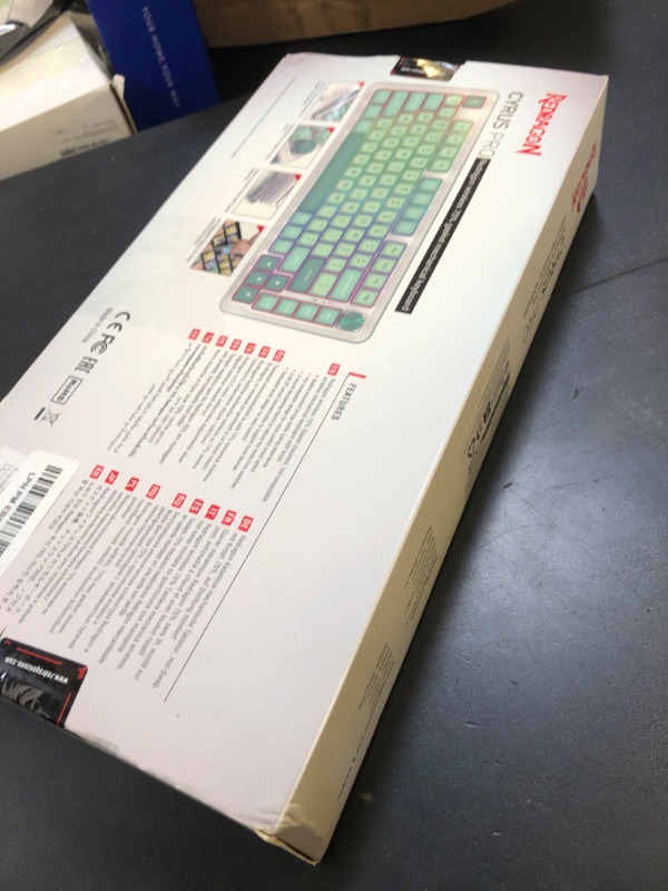 Photo 1 of Redragon K681 Wireless Mechanical Keyboard, Gasket Mounted RGB Gaming Keyboard with Volume Knob, MDA-Profile, Pre-Lubed Linear Switches, 81 Keys 75? Tri-Mode Hot Swappable for PC/Xbox/Ps4/5