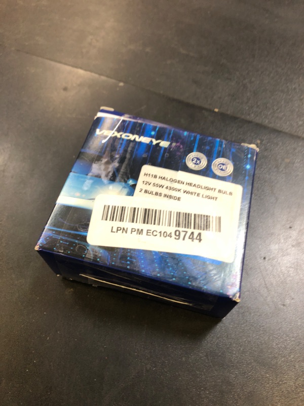 Photo 1 of VEXONEYE H11B Halogen Headlight Bulb, H11B 12V 55W 4300K High/Low Beam Warm White Head Lights,long life