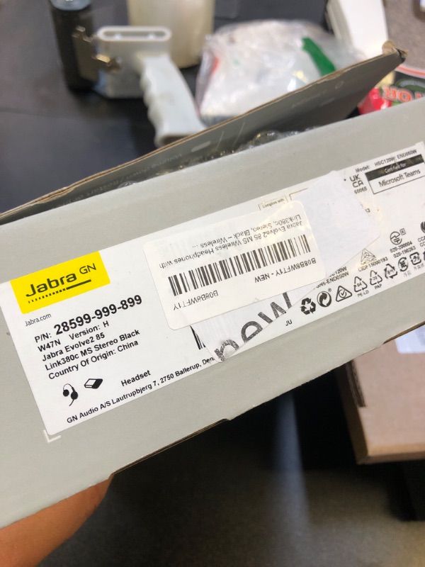 Photo 1 of Jabra EVOLVE2 85, LINK380C MS Stereo Black