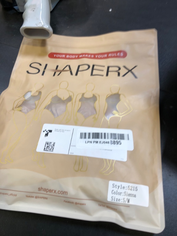 Photo 1 of SHAPERX Bodysuit for Women Tummy Control Shapewear Seamless Sculpting Thong Body Shaper Tank Top,SZ5215-Sienna-S/M