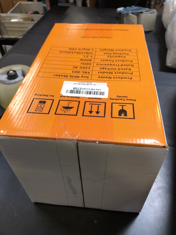 Photo 1 of Nut Milk Maker Machine, Automatic Nut Milk Maker for Almond Homemade Milk,Oat,Plant-Based Milk and Non-Dairy Beverages Almond Milk Maker,42oz Soy Milk Maker Delay Start/Self Clean/Boil Water/Keep Warm