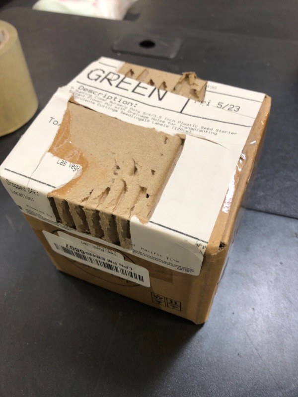 Photo 1 of Clear Plastic Liners Inserts for Wood Boxes and Planters (3”x 3.75”)(Sell in Pack of 12) (to fit Square 4" Planter) (L040404)
