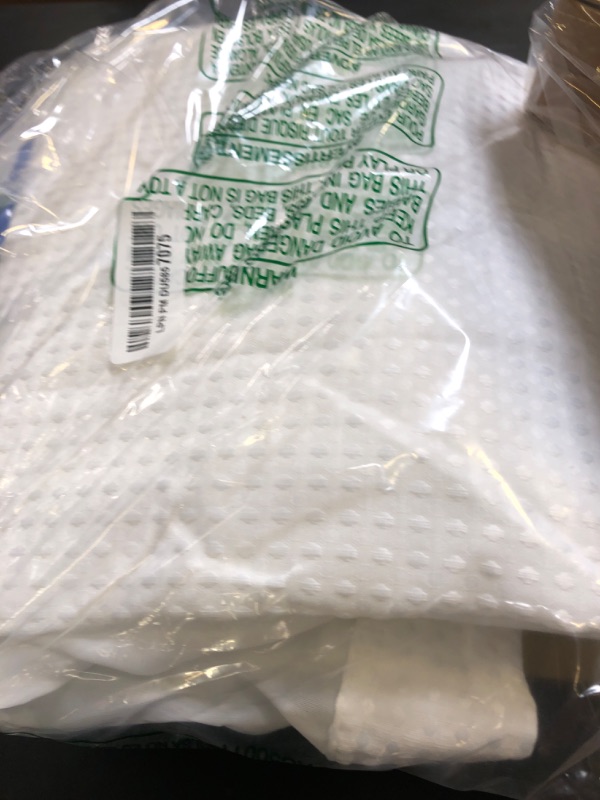 Photo 1 of N&Y HOME Waffle Weave Shower Curtain with Snap-in Fabric Liner Set, 12 White Hooks Included - Hotel Style, Waterproof & Washable, Heavyweight Fabric & Mesh Top Window - 71x72, White