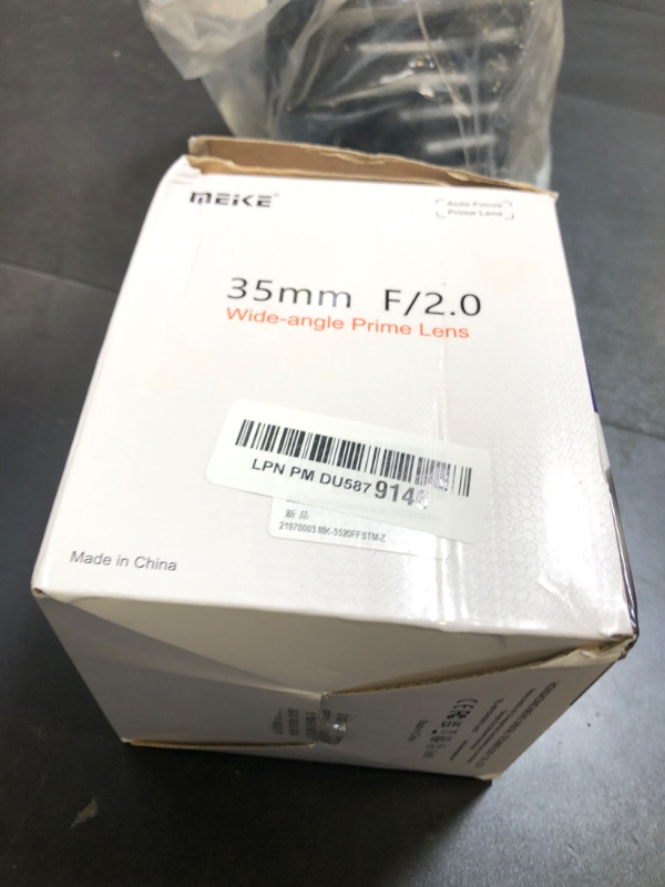 Photo 1 of Meike 35mm F2.0 Full Frame Autofocus Lens for Nikon Z-Mount, STM Stepping Motor Wide Aperture Prime Lens, Compatible with Z6III/Z7II/Z9/Zfc/Z50II