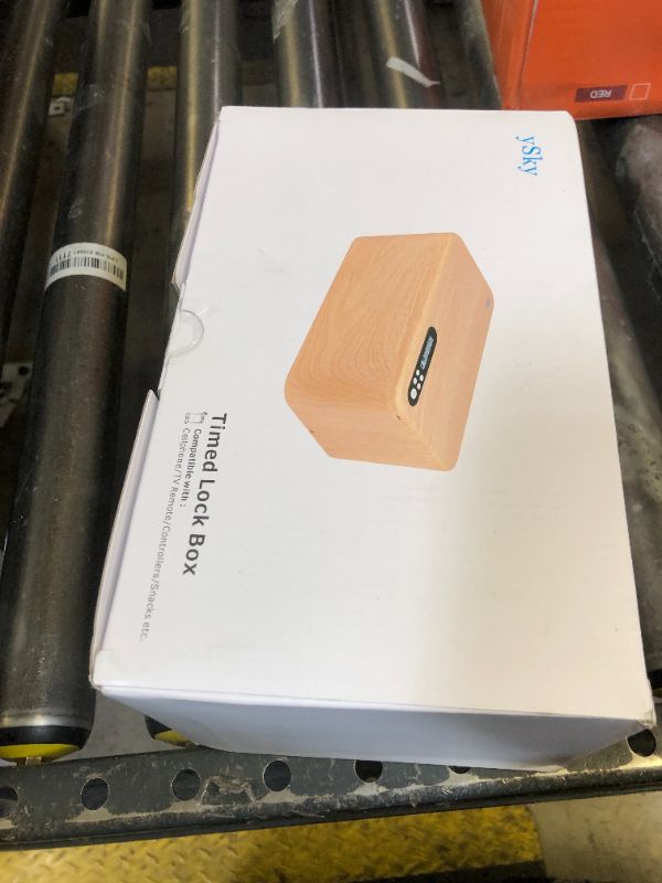 Photo 1 of ySky Safe Timed Lock Box, Phone Lock Box with Timer Unplug from Phones,Video Games,Social Media,Snacks&Cravings,Self-Control Lockable Storage Box, Phone Locker Time Locking Container for Better Habits