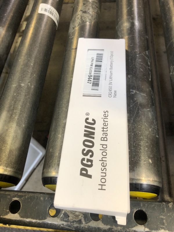 Photo 1 of PGSONIC CR2450 Batteries, 3 Volt Lithium Coin Battery 10 Count, High Capacity and Leak-Free Performance