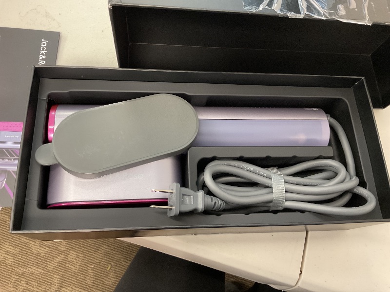 Photo 1 of Jack ? Rose Press Iron Steamer,Dual Voltage 110-220v,6+1 Fabric Settings,No Ironing Board Required, Wrinkle Reduction,Portable Travel Size Steamer for Global ? Europe Traveling?Pale purple