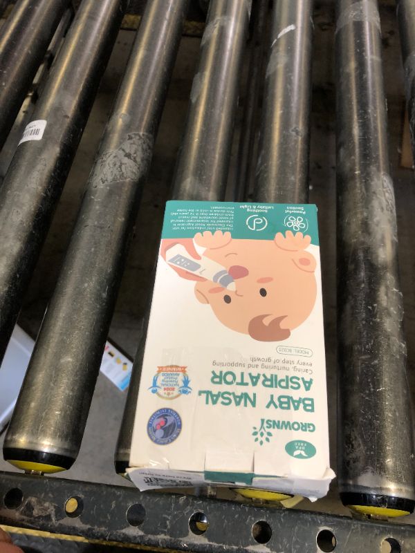 Photo 1 of GROWNSY Nasal Aspirator for Baby, Electric Baby Nose Sucker with Larger Suction Chamber and More Powerful Suction, Automatic Nose Cleaner with Music and Light Soothing Function