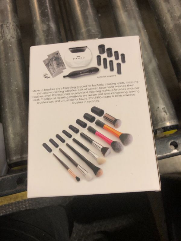 Photo 1 of Stylideas Stylpro Original Makeup Brush Cleaner and Dryer - Clean and Dry Makeup Brushes in 30 Seconds - Removes Dirt, Pollutants, and Stains - 1 pc.