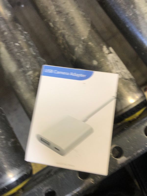 Photo 1 of SUNTRSI USB Camera Adapter with Charging Port,Portable USB Female OTG Adapter Suitable for iPhone iPad, Plug and Play Adapter for iPad Support Card Reader