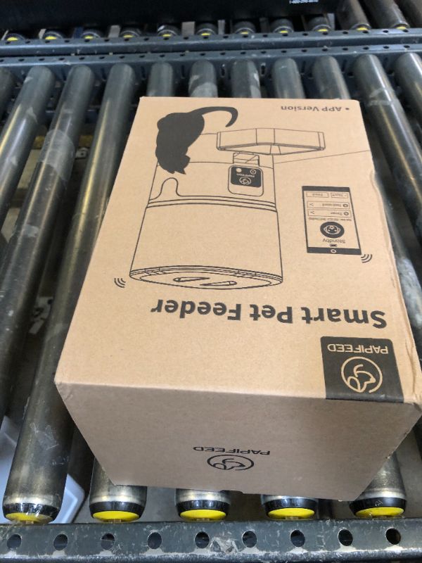 Photo 1 of PAPIFEED Smart Automatic Cat Feeders: WiFi Pet Feeder with APP Control for Remote Feeding, Detachable for Easy Clean, Automatic Cat Food Dispenser with Alexa,1-30 Meals Per Day for Dog (6L/25Cup)