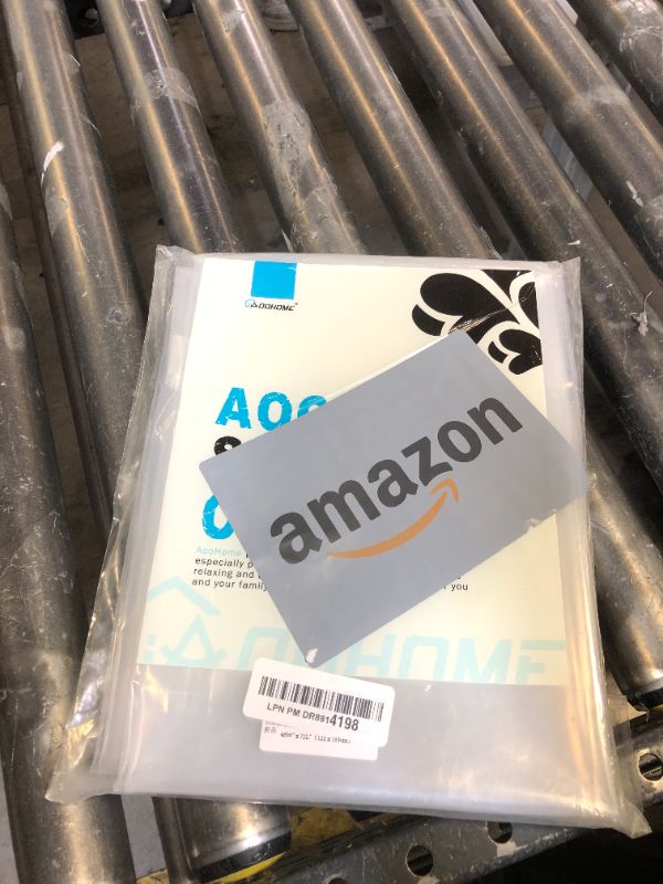 Photo 1 of AooHome Eva Clear 48x72 Inches Shower Curtain Liner, See Through Clear 8G Bathroom Shower Curtain, Narrow Shower Liner, Heavy Duty, Water Repellent, Rust Proof Grommets