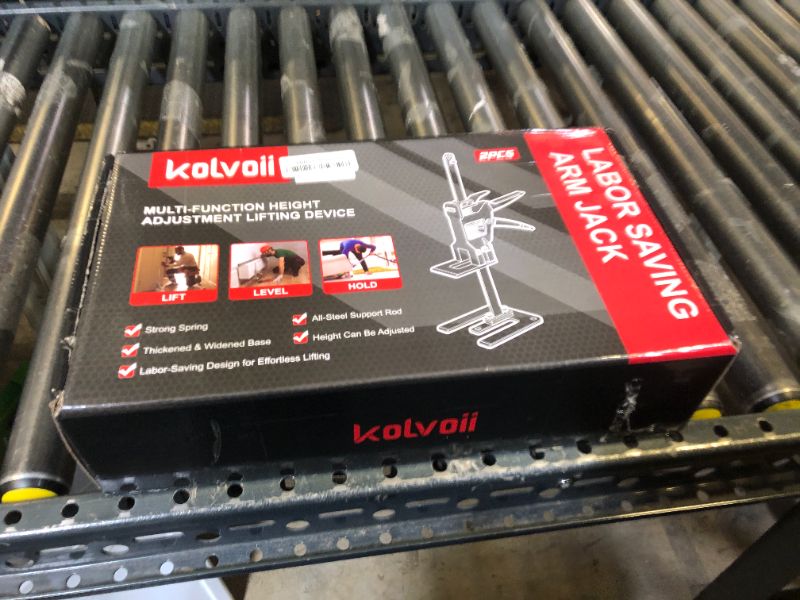 Photo 1 of Kolvoii Labor Saving Arm Jack, 2 Pack Stainless Steel Construction Jack, Versatile and Easy to Use Hand Lifting Jack Tool Improved Quality Lifting Device