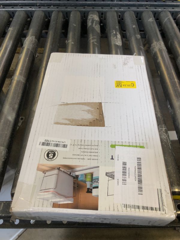Photo 1 of HOLDN’ STORAGE Pull Out Trash Can Under Cabinet, 11”W x 16½”D- Fits Most 35 Qt. Cans–Heavy Duty with Lifetime Limited Warranty- can Not Included - Install Length or Widthwise-Anti Rust Chrome Finish