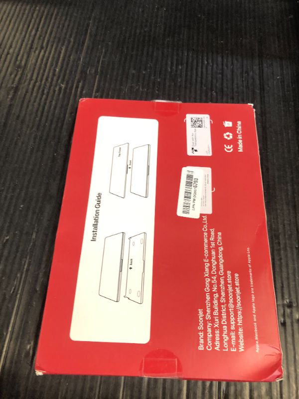 Photo 1 of Soonjet Compatible for MacBook Air 13.6 inch Case M4 M3 M2 2025 2024-2022 Release Model A3240 A3113 A2681, Sturdy Protective Hard Shell Case Cover for MacBook Air M2 13 inch - Matte Clear