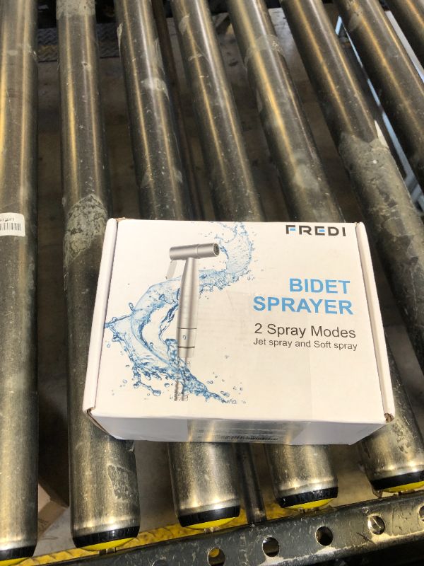 Photo 1 of FREDI Bidet Sprayer for Toilet - Handheld Sprayer Kit, Adjustable Pressure, Stainless Steel, Easy to Install (Brushed Gold)