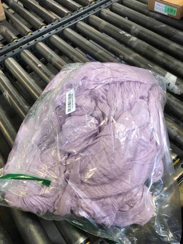 Photo 1 of 6 Pack Purple Cheesecloth Table Runner 10FT Long Boho Gauze Table Runner Rustic Sheer Runner for Wedding Bridal Baby Shower Birthday Party Table Decor Thanksgiving Christmas Decorations