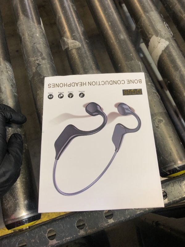 Photo 1 of KualaLup Bone Conduction Headphones Bluetooth, Open Ear Headphones Wireless Bluetooth with 6-10H Long Life Dark Blue