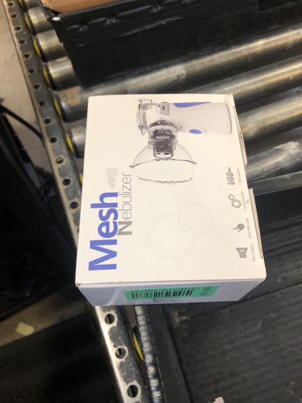 Photo 1 of Portable Nebulizer, Efficient Handheld Mesh Nebulizer for Adults and Kids, Nebulizer Machine with Metered-Dose Inhaler Accessory