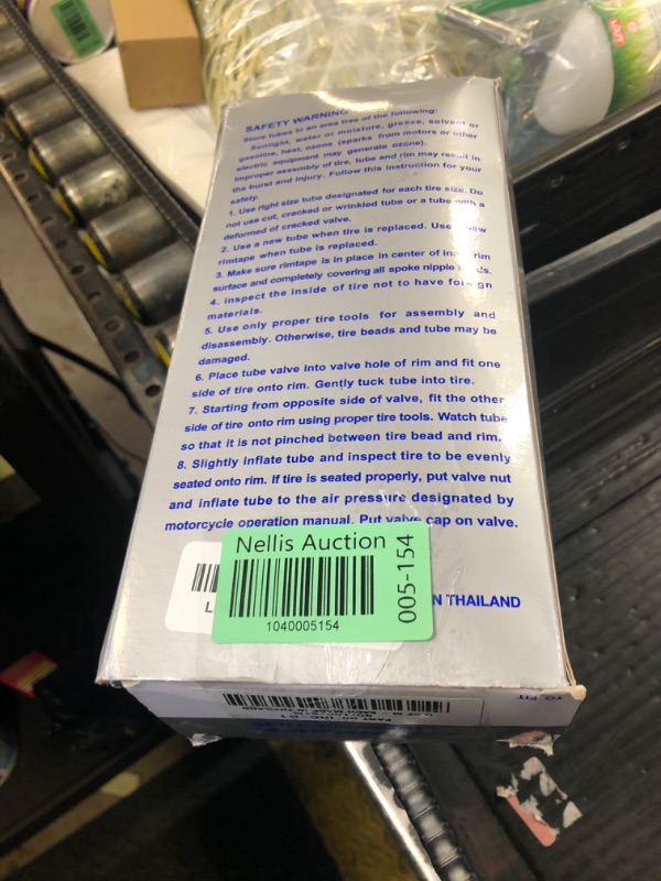 Photo 1 of PIVOTRAX-110/90-19 (4.50 X 19) or 120/90-19 Heavy Duty Motorcycle Tube - 3mm Thick - TR4