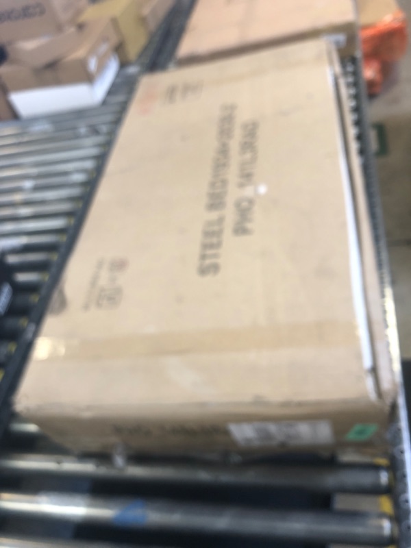 Photo 1 of BOX 2/2 ONLY, MISSING BOX 1/2  **** IDEALHOUSE King Bed Frame with Storage Headboard, Wooden Bed Frame with 4 Drawers, Storage Bookcase & King Size Platform Bed with Strong Metal Support, No Box Spring Needed, Noise-Free, Grey