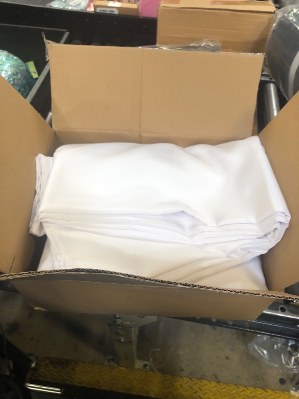 Photo 1 of SET OF WHITE TABLECLOTHS 