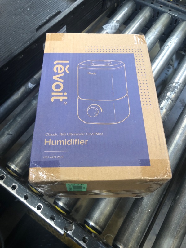 Photo 1 of LEVOIT Top Fill Humidifiers for Bedroom, 2.5L Tank for Large Room, Easy to Fill & Clean, 28dB Quiet Cool Mist Air Humidifier for Home Baby Nursery & Plants, Auto Shut-off and BPA-Free for Safety, 25H