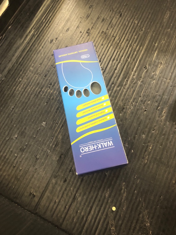 Photo 1 of Plantar Fasciitis Feet Insoles Arch Supports Orthotics Inserts Relieve Flat Feet, High Arch (Mens 6-6 1/2 | Womens 8-8 1/2)