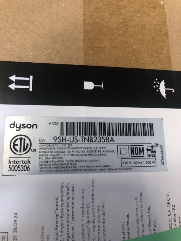 Photo 1 of Dyson Airwrap i.d.™ Multi-Styler and Dryer Straight+Wavy in Ceramic Pink and Rose Gold