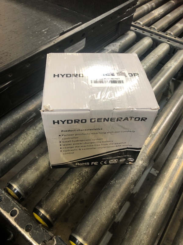 Photo 1 of SJ18C Water Turbine Generator - Permanent Magnet Brushless Motor, Remote Control, Micro Hydroelectric Generator for Garden, 12V/24V Battery Charging