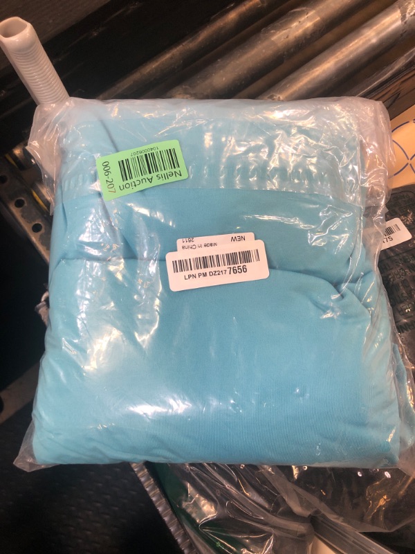 Photo 1 of BDDC Table Covers for 6 Foot Tables, 2 Pack Turquoise Washable and Wrinkle Resistant Stretch Tablecloths Rectangle 6ft for Events, Wedding, Banquets, Parties