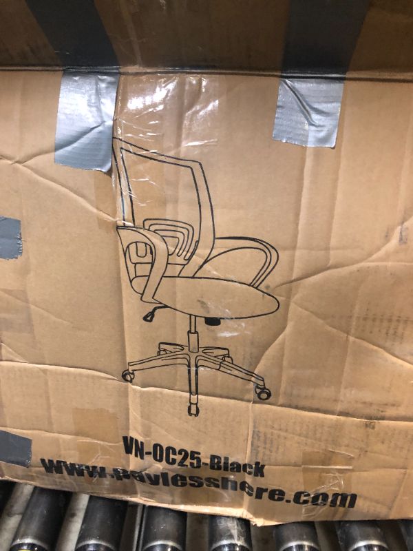 Photo 1 of BestOffice Home Office Chair Ergonomic Desk Chair Mesh Computer Chair with Lumbar Support Armrest Executive Rolling Swivel Adjustable Mid Back Task Chair,Black
- three pack