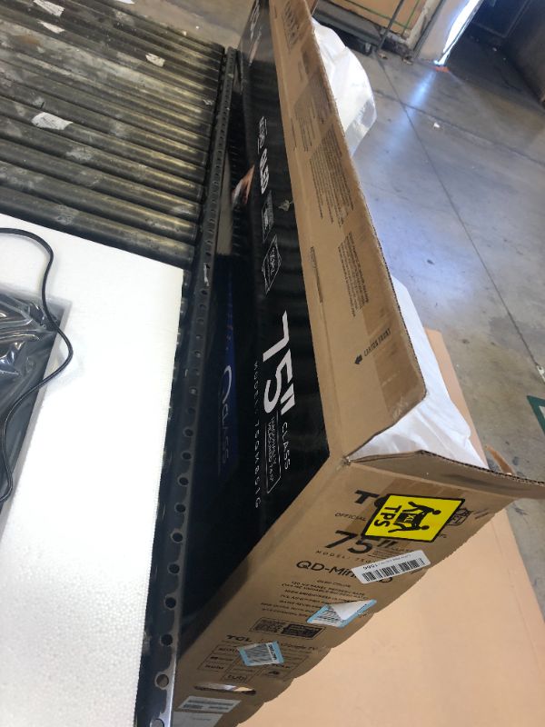 Photo 1 of TCL 75-Inch QM85 QLED 4K Smart QD-Mini LED TV with Google TV (75QM851G, 2024 Model) Dolby Vision IQ HDR, Dolby Atmos, Game Accelerator up to 240Hz, Voice Remote, Works with Alexa, Streaming Television