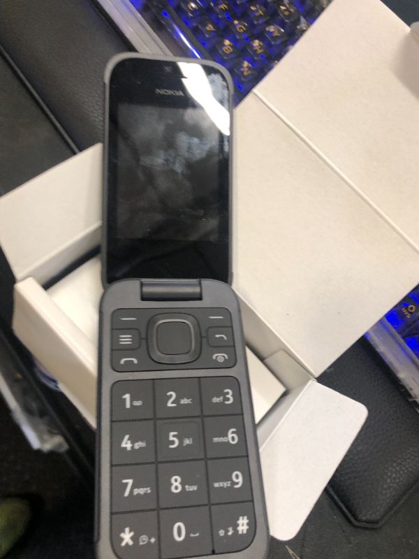 Photo 1 of Nokia 2780 Flip | Unlocked | Universally Compatible with All Mobile Carriers | Black