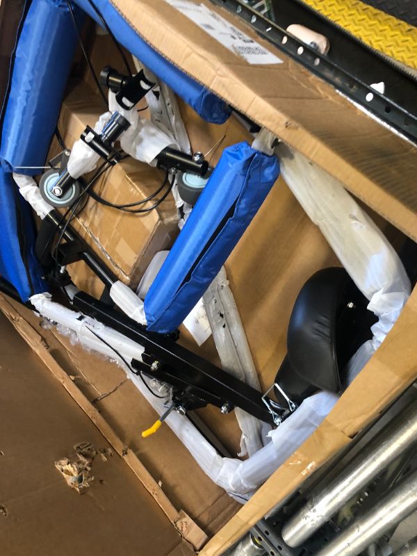 Photo 1 of Standing Frames for Rehabilitation| Adjustable for Users 47 to 71 Inches Tall | Supports up to 220 lbs | Carbon Steel Frame | Enhanced Stability with Brakes