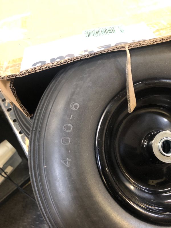 Photo 1 of rubber tire wheels-two pack - 13inch.