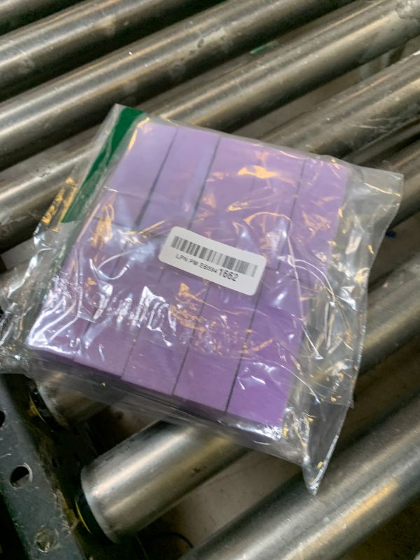 Photo 1 of Karlash 10 PCS Nail Buffer Sanding Block Polisher Buffing File 100/180 (Purple White)