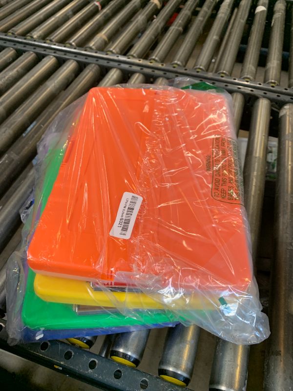 Photo 1 of Crtiin 6 Pcs Plastic Clipboard with Storage Colored A4 Nursing Holder Heavy Duty Waterproof Storage Clipboard Folder for Office School(Bright Color,6 Pcs)