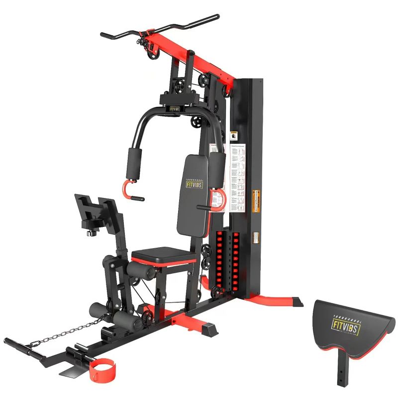 Photo 1 of INCOMPLETE SET!!! LX760 Multifunctional Full Home Gym System Workout Station with 122.5 Lbs Weight
box 2 only!!!!