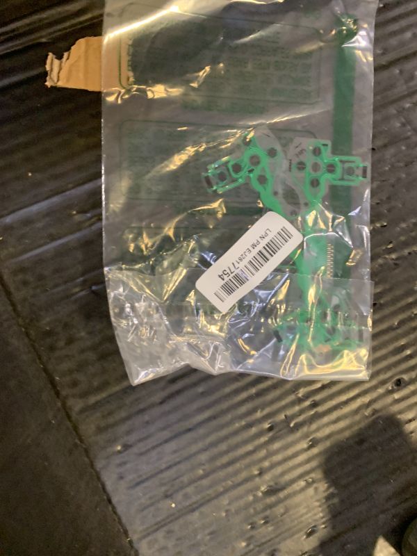 Photo 1 of 2x Replacement Buttons Ribbon Circuit Board for PS4 Dualshock 4 Pro Slim Controller Conductive Film Keypad Flex Cable PCB Green Version (JDS-001/011)