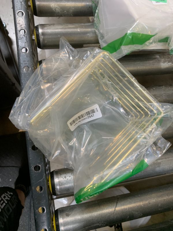 Photo 1 of U Brands Metal Letter Sorter, Desktop Accessory, Vena Collection, Gold