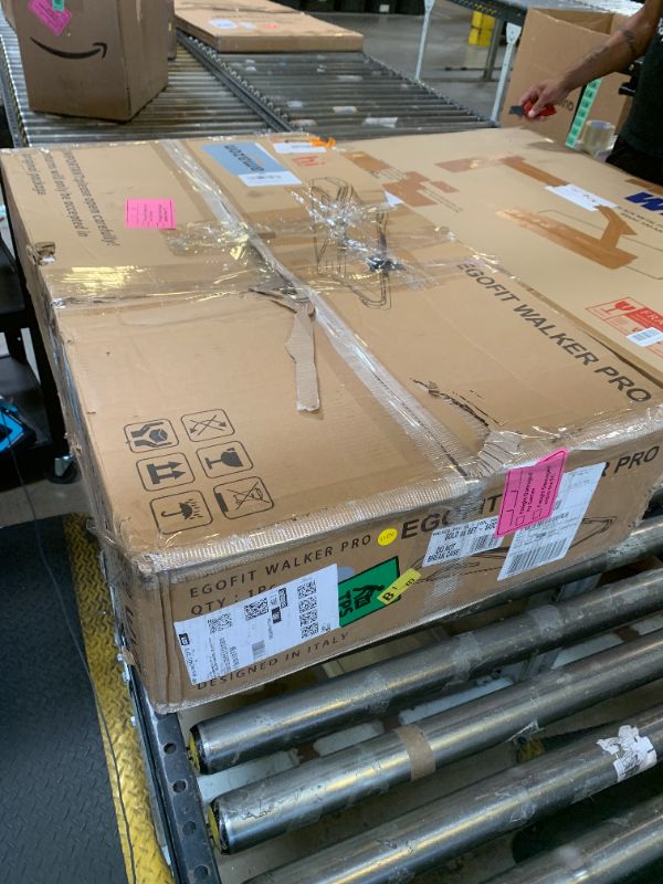 Photo 1 of EGOFIT: Walker Pro M1 - Cool Grey - Under Desk Walking Pad Treadmill, 5% Incline, LCD Display, Remote Control, Home & Office, 220lb Cap, 0.6-3.1mph