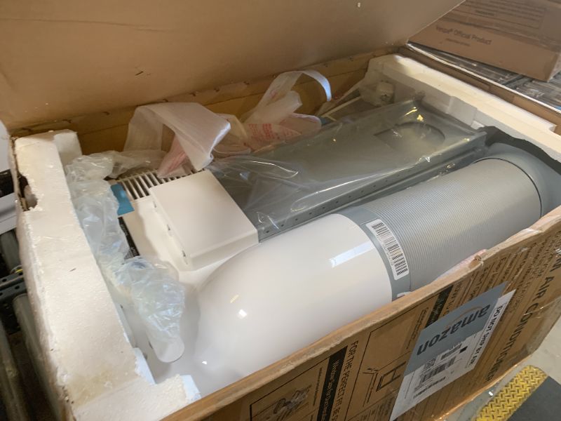 Photo 1 of LG 10000 BTU SACC(14000 ASHRAE) Portable Air Conditioners with Dual Inverter Cools 450 Sqft Ultra Quiet & Easy Install WiFi App Medium & Large Room Air Conditioner AC Unit Home White LP1022FVSM