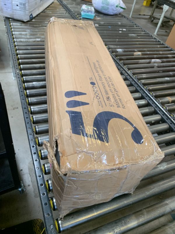 Photo 1 of Lucid 5 Inch Gel Memory Foam Mattress - Firm Feel - Gel Infusion - Memory Foam Infused with Bamboo Charcoal - Breathable Cover - Queen
