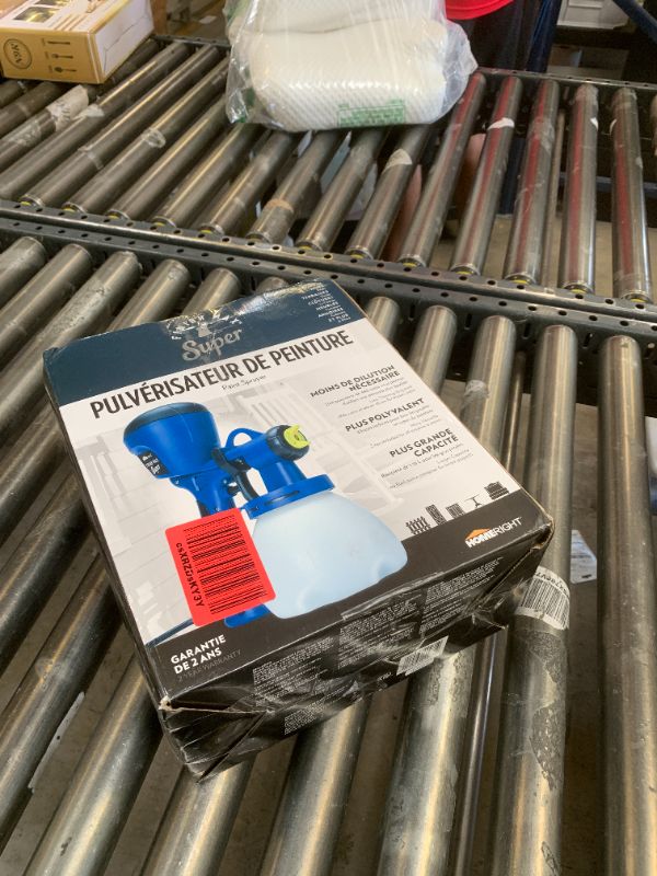 Photo 1 of HomeRight C800971.A Super Finish Max, Includes 3 Brass Spray Tips, 3 Spray Patterns, Easy to Clean HVLP Paint Sprayer, Great for Furniture, Cabinets, Trim & More, Sprays Stains, Sealers & Latex Paints