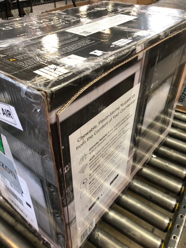 Photo 1 of GE Profile Opal 2.0 XL with 1 Gallon Tank, Chewable Crunchable Countertop Nugget Ice Maker, Scoop included, 38 lbs in 24 hours, Pellet Ice Machine with WiFi & Smart Connected, Stainless Steel