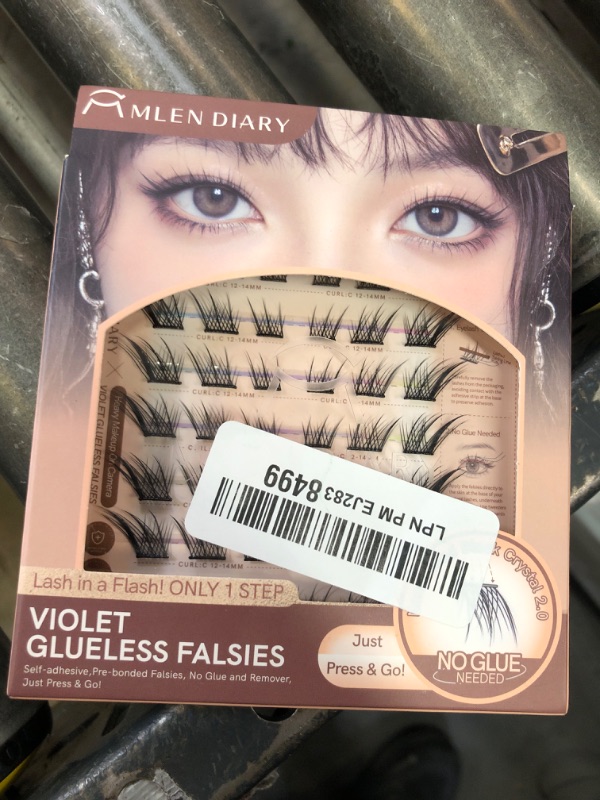 Photo 1 of VIOLET GLUELESS FALSEIES 